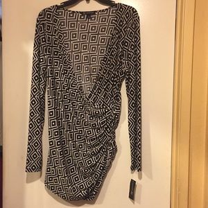 Diamond black blouse